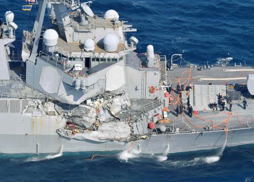 7 US crew missing after US Navy ship, Philippine vessel coll