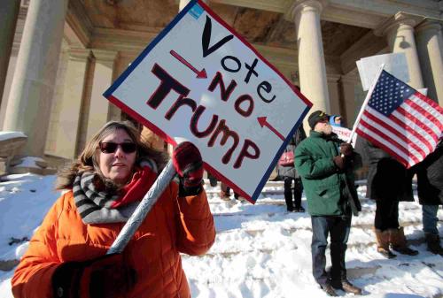 Trump blasts states for refusing to hand over voter data