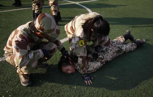 First Female Bodyguards’ Training