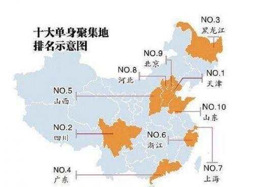 双语：中国十大单身狗聚集地 天津居榜首