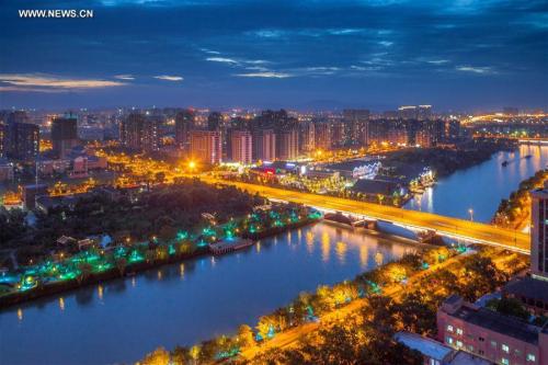 Host city of Hangzhou lights up to welcome visitors