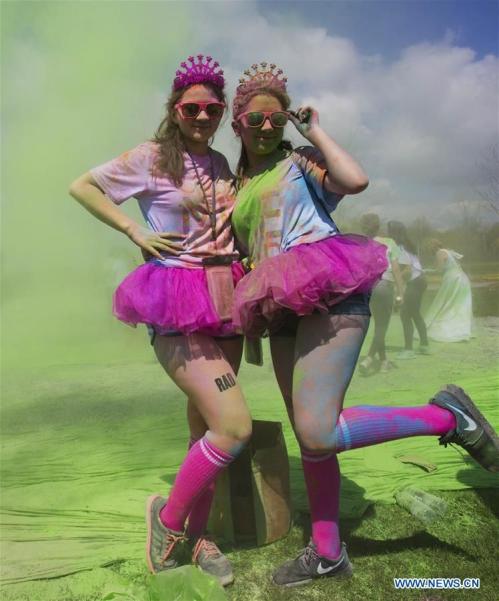 2017 Color Me Rad 5K Run event held in Toronto, Canada