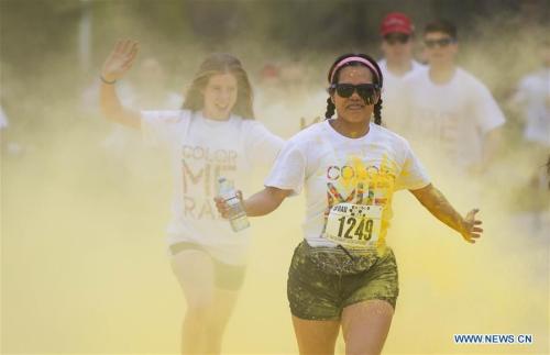 2017 Color Me Rad 5K Run event held in Toronto, Canada