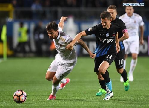 Atalanta ties with AC Milan 1-1 at Italian Serie A