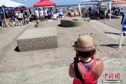 31st annual AIA 2017 Sandcastle Competition held in Galvesto