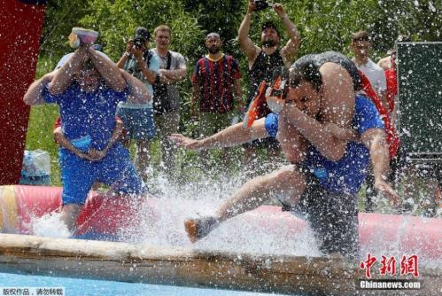 Russia holds Wife Carrying Championship