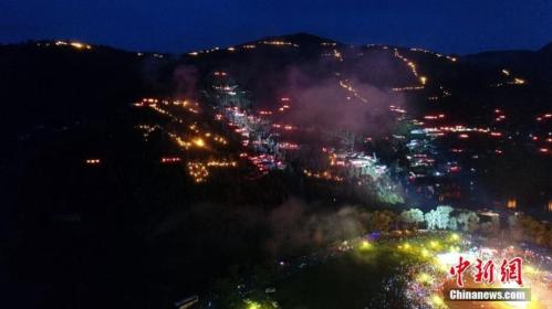 Minority Yi celebrate Torch Festival in southwest China