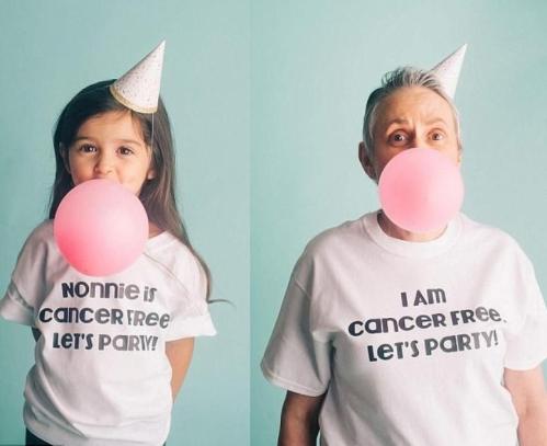 Florida girl dresses up as cancer-survivor grandma