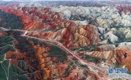 Danxia landform: a painting of the land