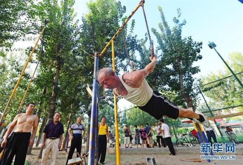 Chinese elderly have unique skills for fitness