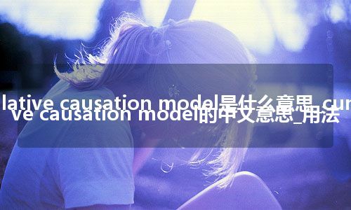 cumulative causation model是什么意思_cumulative causation model的中文意思_用法