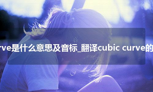 cubic curve是什么意思及音标_翻译cubic curve的意思_用法