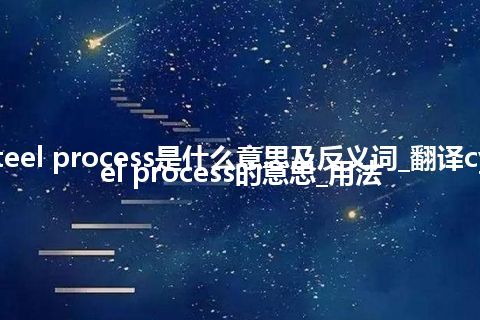 cyclosteel process是什么意思及反义词_翻译cyclosteel process的意思_用法