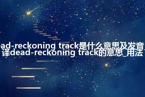 dead-reckoning track是什么意思及发音_翻译dead-reckoning track的意思_用法